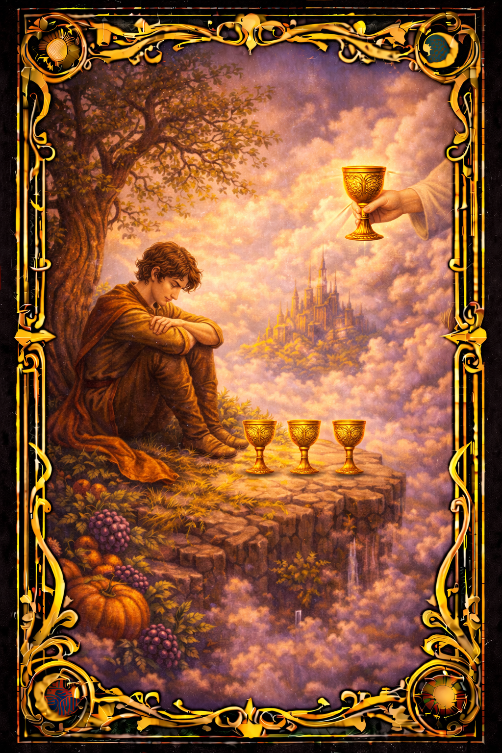 Four of Cups