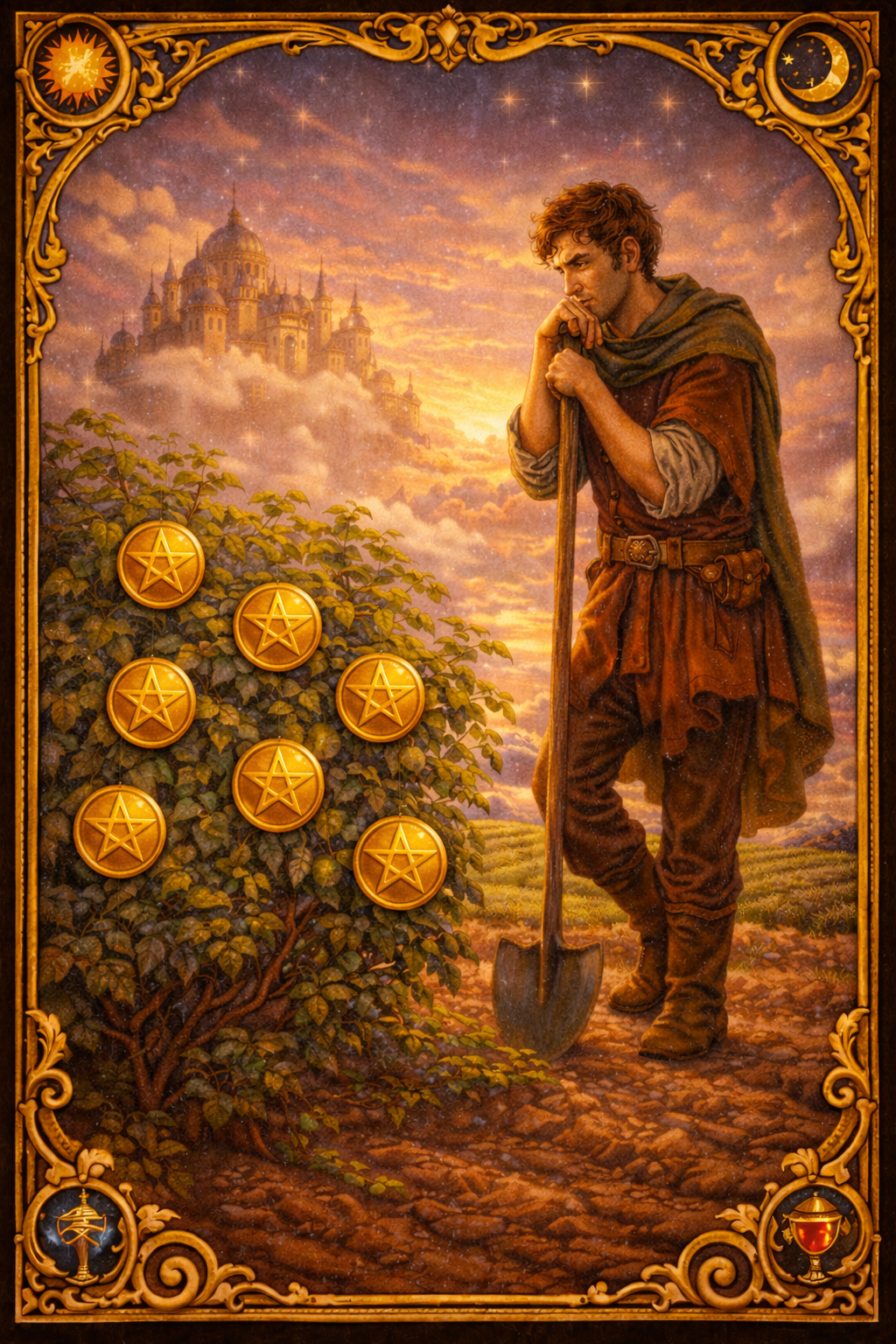 Seven of Pentacles